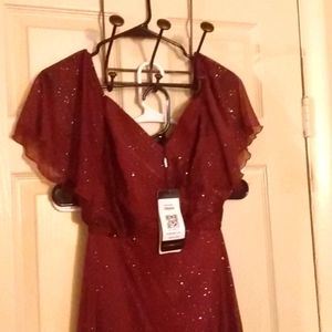 Red sparkle Ever Pretty Dress